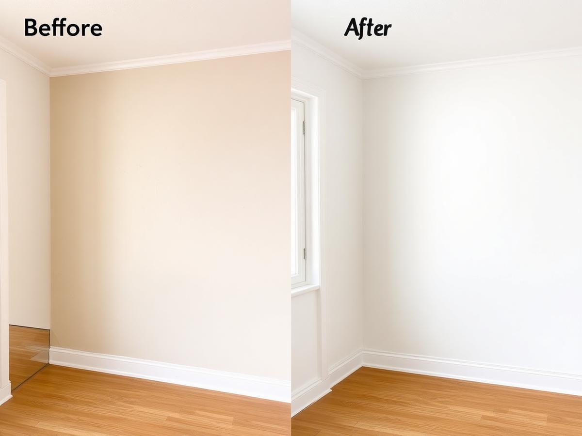 Before & after